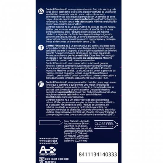 Control Finissimo Xl Condoms 12 Units