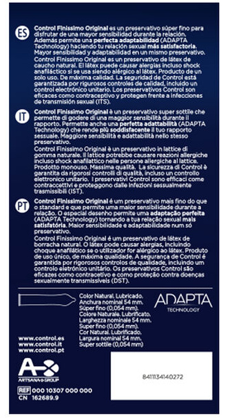 Control Finissimo Condoms 24 Units