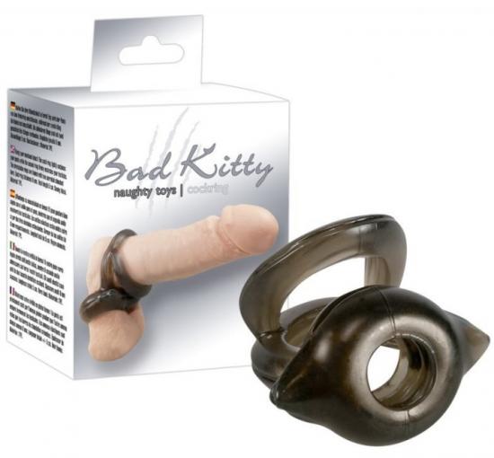 Bad Kitty Triple Set of cock &amp; testicle rings