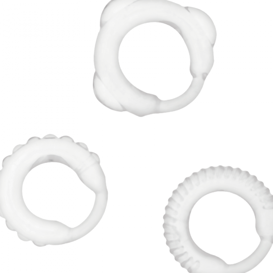 Addicted Toys C-Ring Set Clear