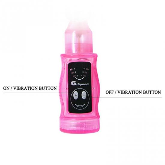 Distortion Vibrating Stimulator Pink