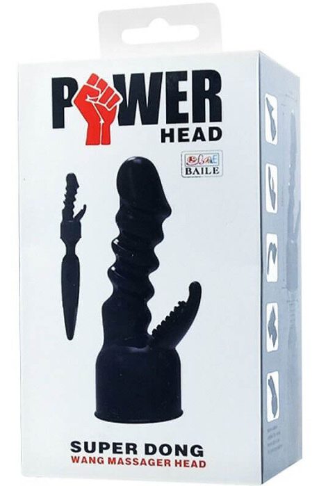 POWER HEAD Výměnná masážní hlavice INNER AND CLIT