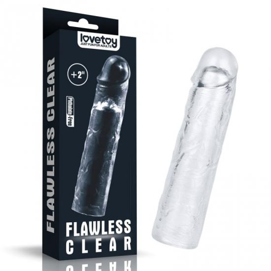 Flawless Clear Penis Sleeve Add 2