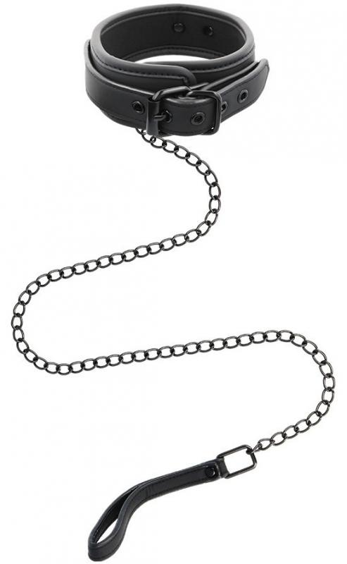 Fetish Submissive Collar With Leash