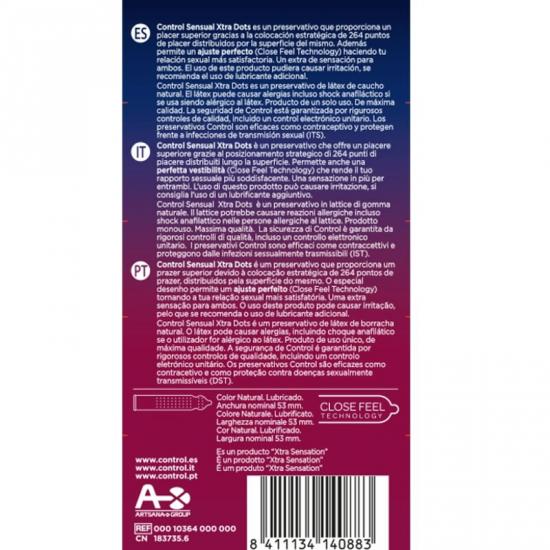 Control Xtra Dots 12 Uds