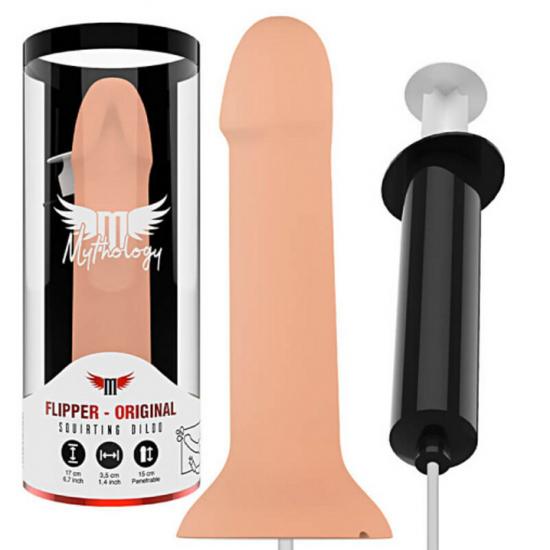 Mythology Flipper Squirt M (17 cm), stříkající dildo