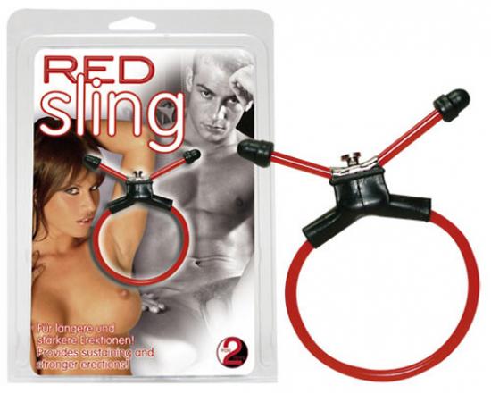 Willi Red Sling Penisring