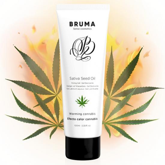 Bruma Sativa Seed Oil 100ml hřejivý s