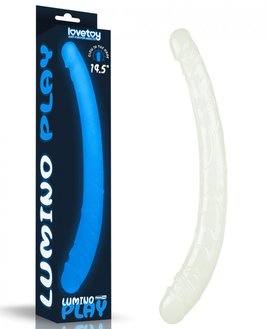 LoveToy Lumino Play Double Dildo 14.5