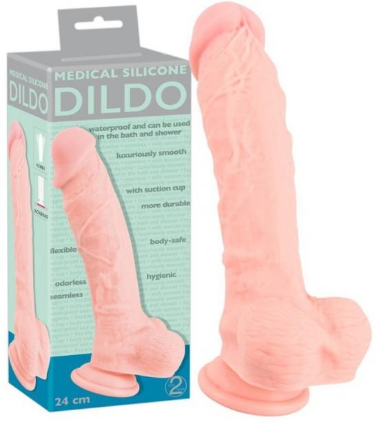 Medical Silicone Dildo 24 cm