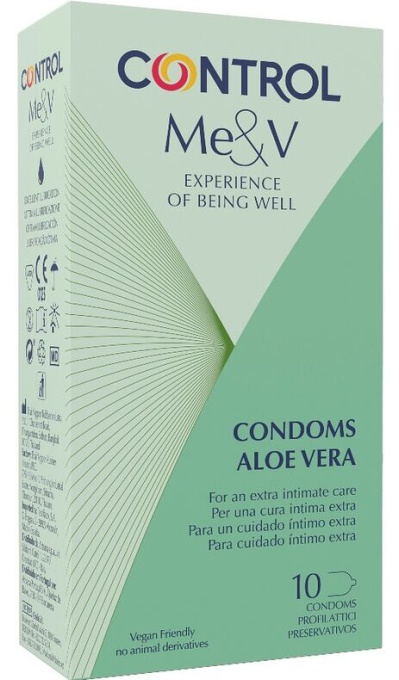 Control Condoms With Aloe Vera 10 Units