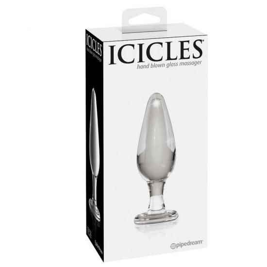 Skleněný anální kolík ICICLES No. 26