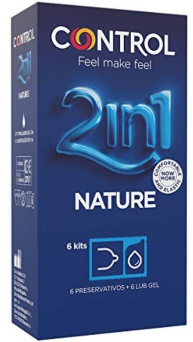 Control Duo Natura 2-1 Preservative + Gel 6