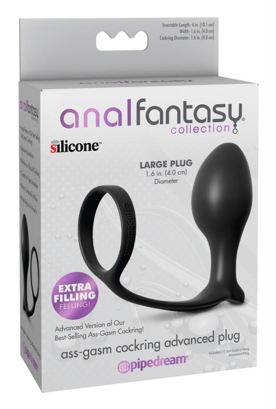 Pipedream Anal Fantasy Ass-Gasm Cockring Advanced Plug