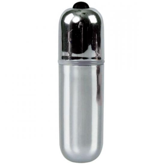 Glossy Premium Bullet Vibe Silver 10v