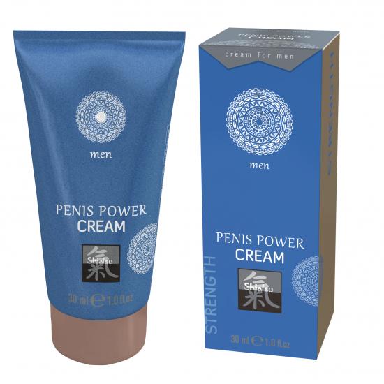 HOT Shiatsu Penis Power stimulační intimní krém pro muže 30 ml