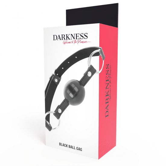 Darkness Ball Gag Black