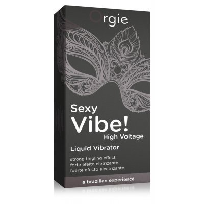 Orgie Sexy Vibe! Liquid Vibrator High Voltage 15ml