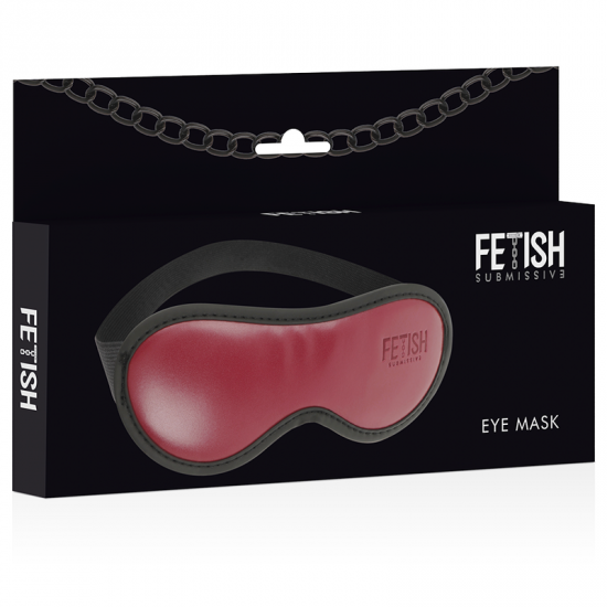 FETISH SUBMISSIVE DARK ROOM MASK VEGAN LEATHER II