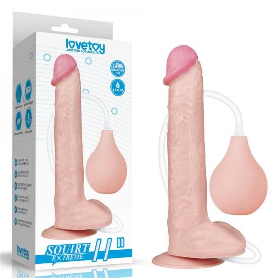 LoveToy Squirt Extreme Dildo 11"