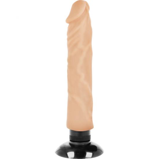 Basecock Realistic Vibrator 2-1 Flesh 20cm