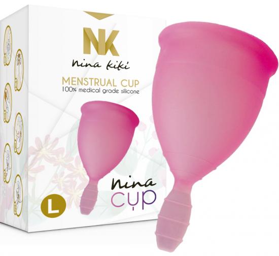 Nina Cup Menstrual Cup Size Pink L
