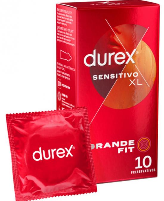 Durex Sensitive Xl Condoms 10 Units