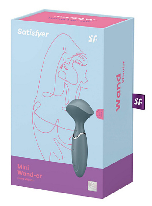 Satisfyer Mini Wand-er šedý