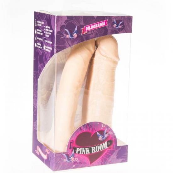 Arthus Realistic Double Dildo Flesh 17cm