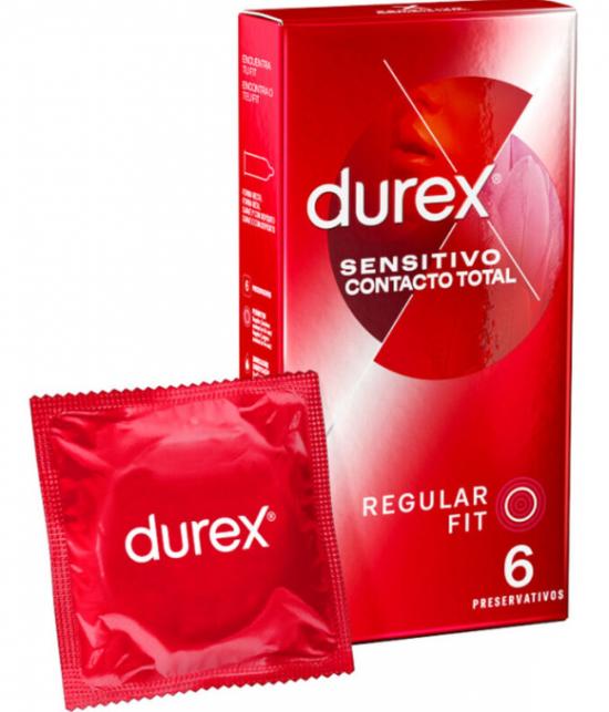 Durex Sensitive Contact Total 6 Units