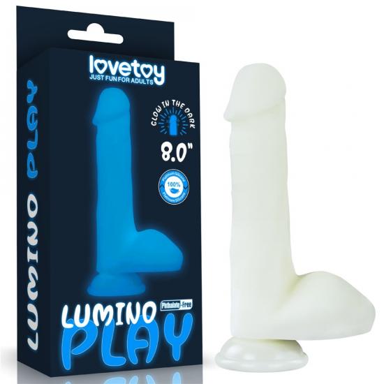 LoveToy Lumino Play Silicone Dildo 8