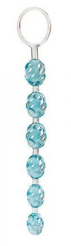 Swirl Pleasure Beads blue