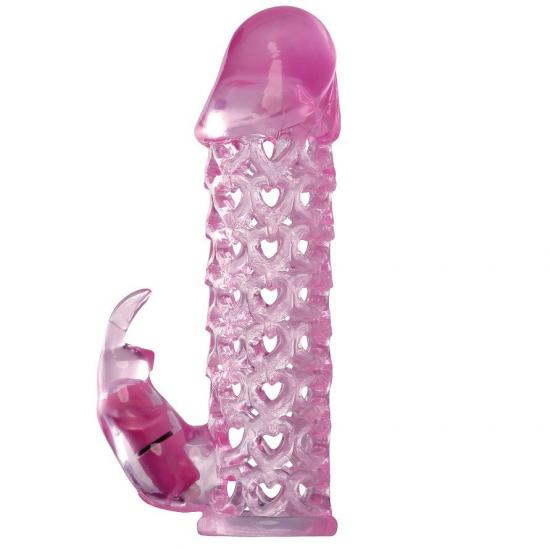 Vibrating Couples Cage Pink