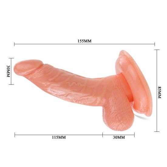 Baile Super Rota Dong malé dildo s přísavkou