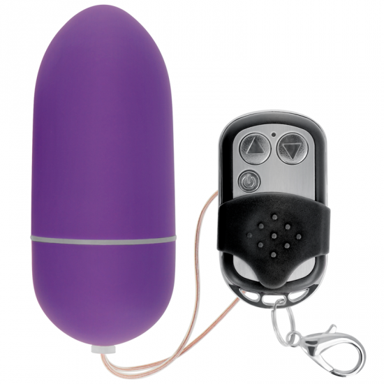 Remote Control Vibrating Egg L Purple