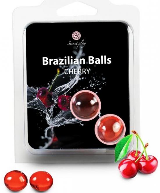 2 Brazilian Balls Cherry