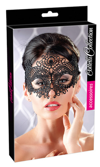 Cottelli Embroidered Mask - Maska na oči 2480298