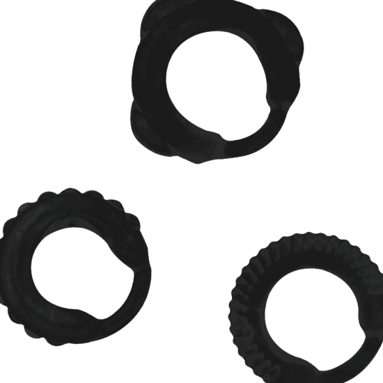 Addicted Toys C-Ring Set Black