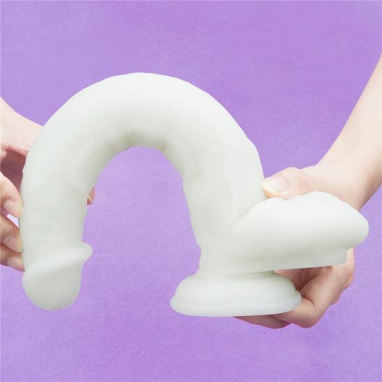 LoveToy Lumino Play Silicone Dildo 10.5