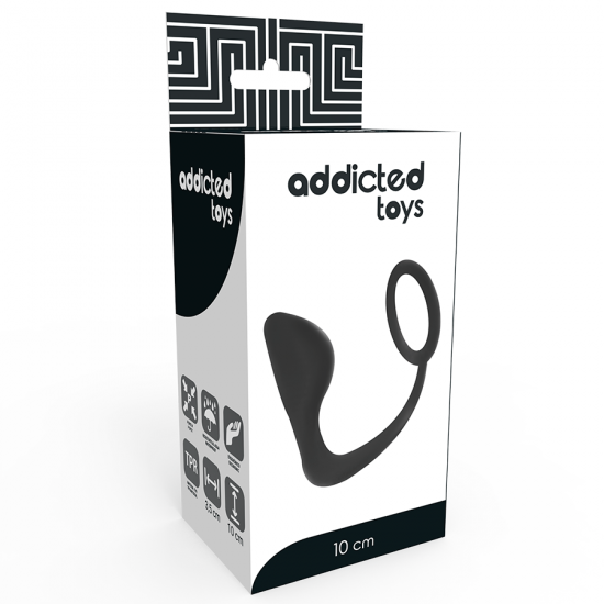 Addicted Toys Butt Plug With Cock Ring