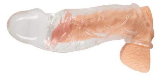 Crystal Clear Penis Sleeve wit