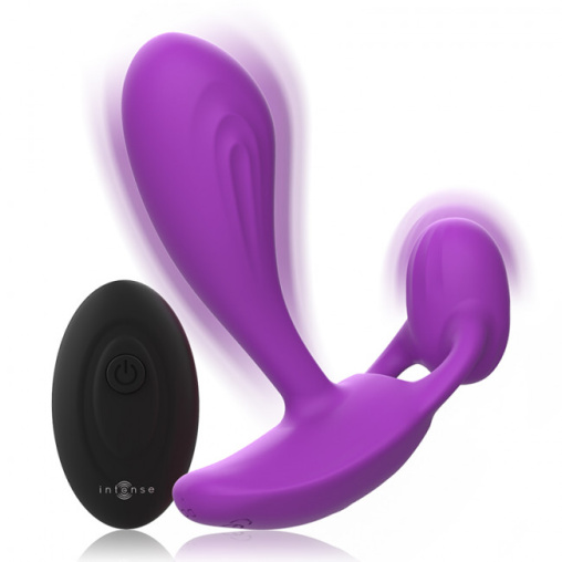 Intense Shelly Anal Plug Remote Control Purple