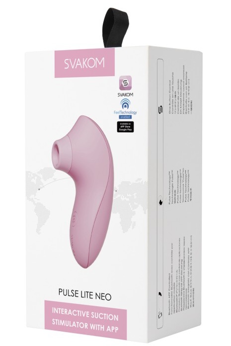 Svakom Pulse Lite Neo Stimulátor klitorisu Pink