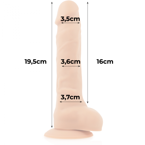 Cock Miller Silicone Double Density Super Flexible Dildo Skin 19,5cm