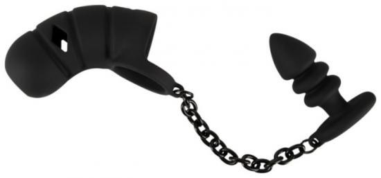 Black Velvets Cock cage with