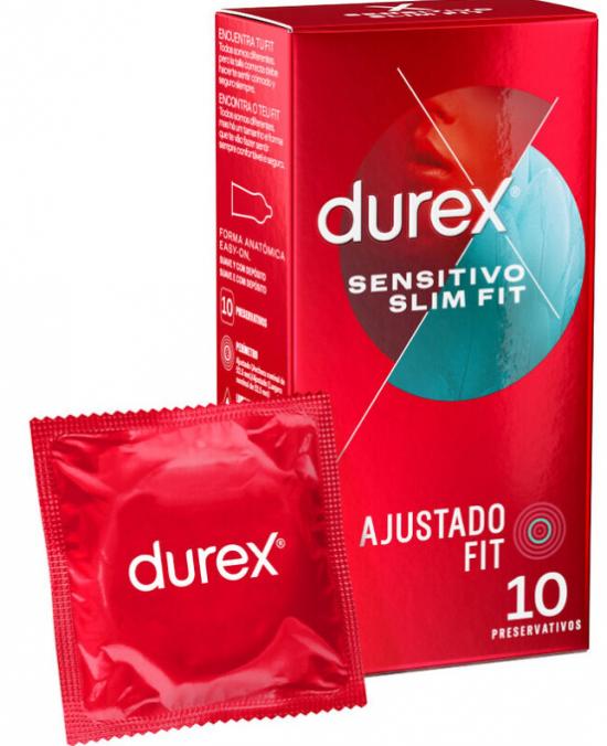 Durex Sensitivo Slim Fit 10 Units