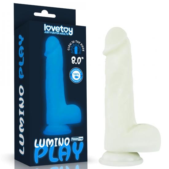 LoveToy Lumino Play Silicone Dildo 8