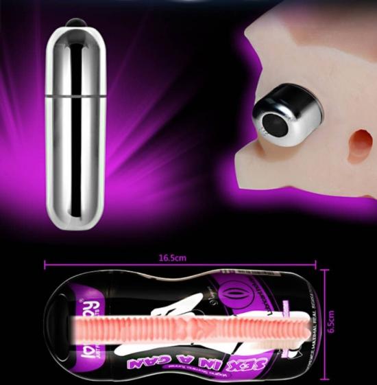 LoveToy Sex In a Can Vibrating Vagina Stami