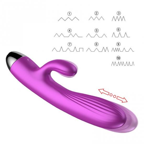 Boss Series vibrátor-Silicone Vibrator a pulzátor