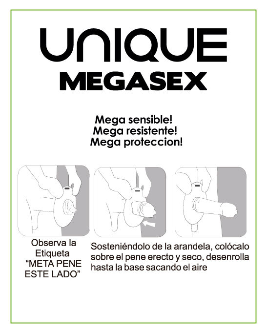 Uniq Megasex Extra Thin Condoms No Latex 3